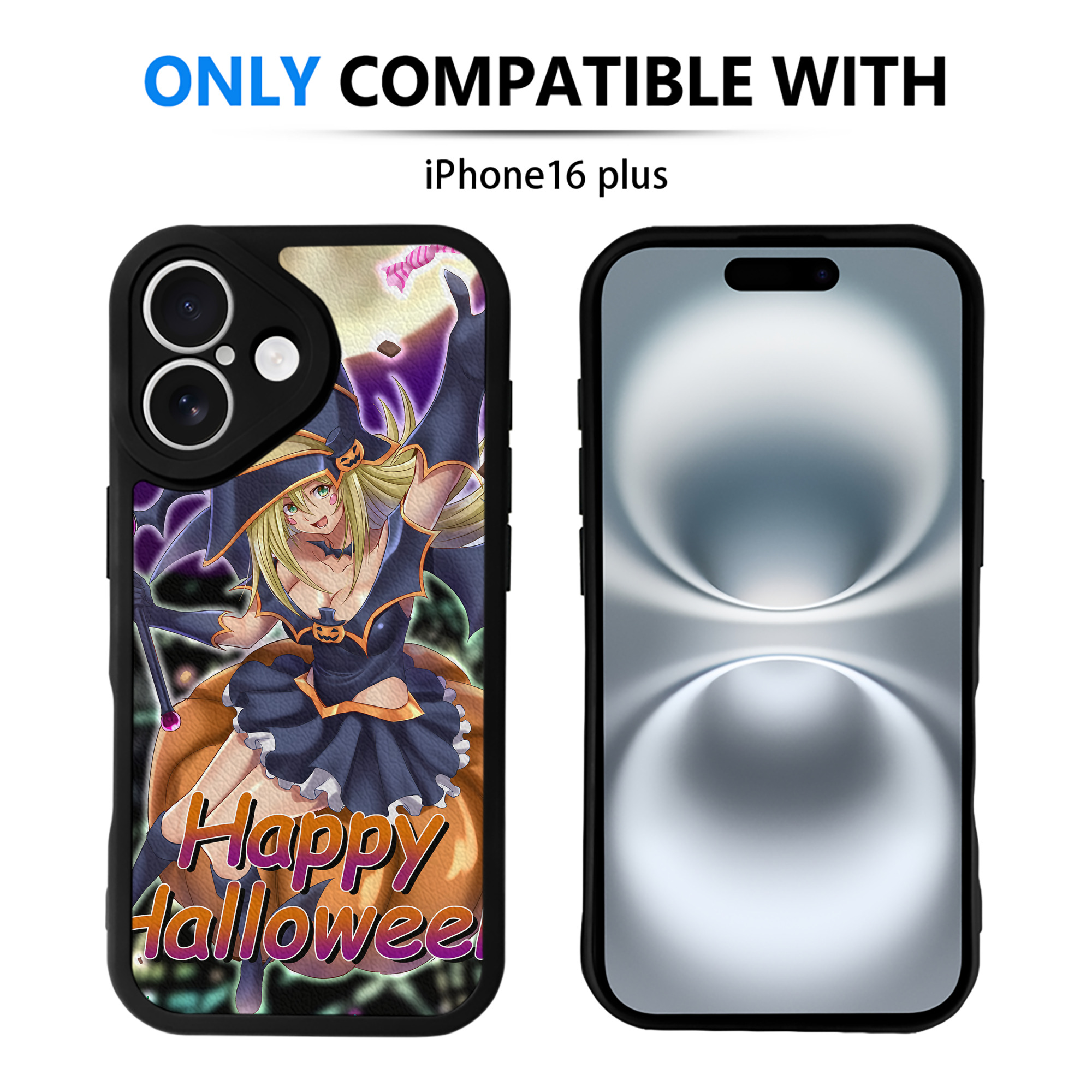 （画像用） 遊☆戯☆王 Yu-Gi-Oh! 【iPhone 16シリーズ対応】シリコンスマホケース（レザー調） 材質：シリコン